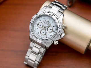 hodinky Rolex strieborné