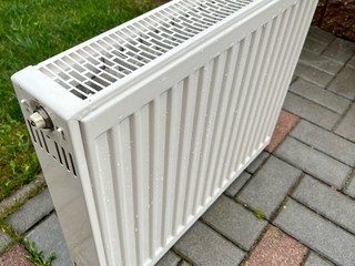 panelovy radiator, pouzivany, sirka 60cm x 50cm