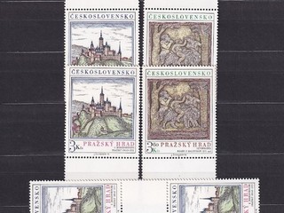 ČSR II - Pražský hrad 1976, kupóny, spojky