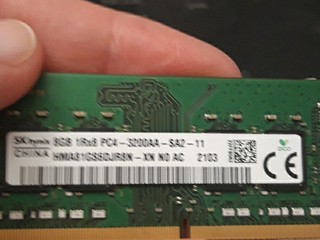 SK hynix 8GB 1Rx8 PC4-3200AA-SA2-11