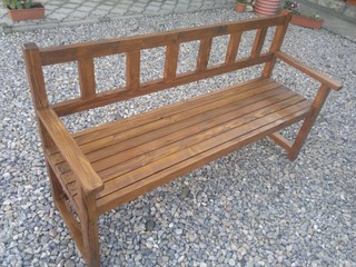 Drevené zahradné lavice-lavičky  do -200cm