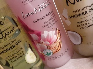 3x love nature sprchovací gel oriflame
