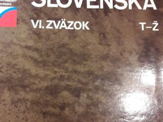 Encyklopédia Slovenska, VI. zväzok, T-Ž