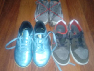 2 páry športovej obuvi ADIDAS,vel.č.28