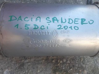 Dacia sandero 1.5dci výfuk