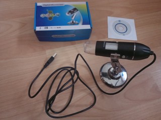 Digitálny USB (elektrický) mikroskop