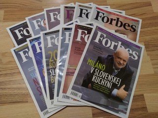 Kompletné ročníky časopisu Forbes 2011 - 2015
