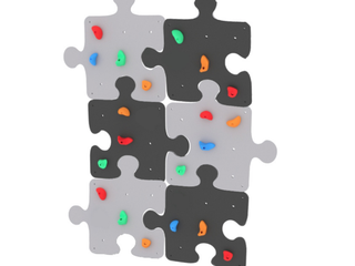 Lezecká stena puzzle
