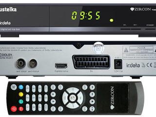 Predám DVB-T2 prijímač Zircon T3000 HD (Plustelka)