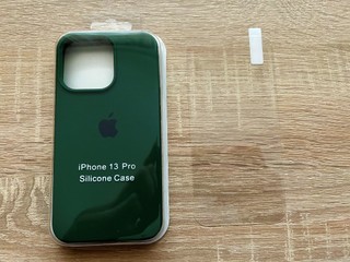Apple iPhone 13 PRO tmavo zelený kryt + sklo