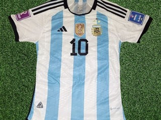 dres Messi hráčska verzia Argentína 3 star slimfit