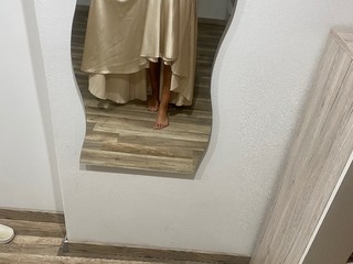 Saténová sukňa velkosť XS