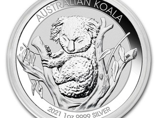 Kúpim strieborné mince Koala