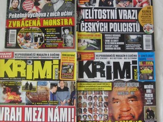 Krimi revue + 100 x nejkrvavější vraždící bestie.