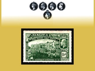 Jamaica* 1919 KG V.