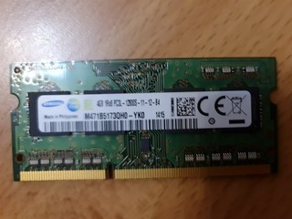 Samsung SODIMM DDR3L 1600MHz 4GB CL11 M471B5173QH0