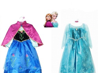 Anna a Elsa kostým a doplnky = ihneď k odberu