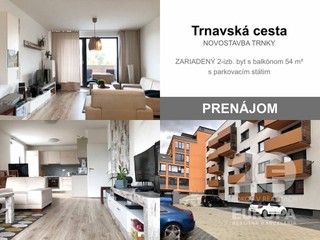 ZARIADENÝ 2-izb. byt s balkónom & PARKING, NOVOSTAVBA TRNKY, Bratislava II-Ružinov