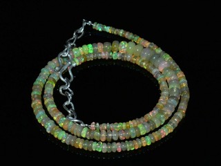 Opálový náhrdelník - pravý prírodný opál
