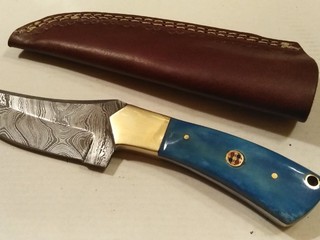 Nôž z damaškovej ocele s14.