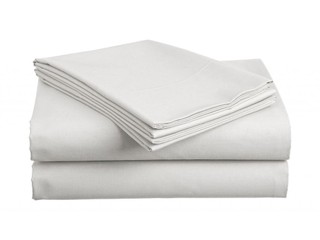 Bavlneno-ľanové plachty na posteľ 2ks