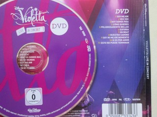 violetta - live in concert (dvd 2015)