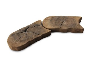 Trávnikový lem imitácia dreva