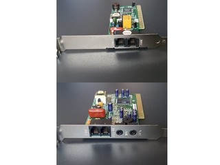 2x PCI dial-up modem Microcom
