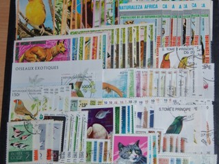 Poštové známky - Zostava 200 sérií