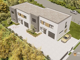 Na predaj NOVOSTAVBA 5 izbového rodinného domu s veľkorysou úžitkovou plochou  169,9 m2 v mestskej č