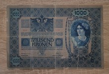 1000 koruna, 1902, 1495, Rakúsko - Uhorsko, pretla