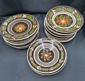 23 tanierov s astrou, pozdišovská keramika