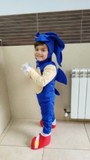 Sonic ježko detský kostým