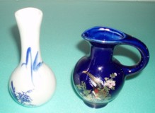 keramickú vázu a keramický krčah