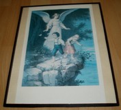 svätý obraz anjela s deťmi