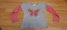 tričko Butterfly girl, veľkosť 7-8 rokov