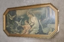 Veľký obraz Panna Mária s Ježiškom