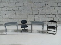 Miniatúrny kancelársky nábytok značky Epoch
