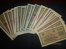 2299 bankovky Nemecko 1000 mark r.1922 HĽADANÉ!!!!