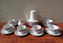 Stará porcelánová čajová súprava z bývalej GDR