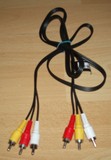 nový kábel Cinch 3x M - Cinch 3xM, dĺžky 1,1 m,