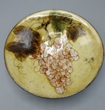 Tanier s motívom hrozna, keramika