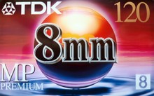 TDK - MP 120 min Premium / 8mm / video kazeta nová