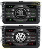 8" ANDROID pre VW-ŠKODA-SEAT s GPS-USB-WIFI-BT-DVD